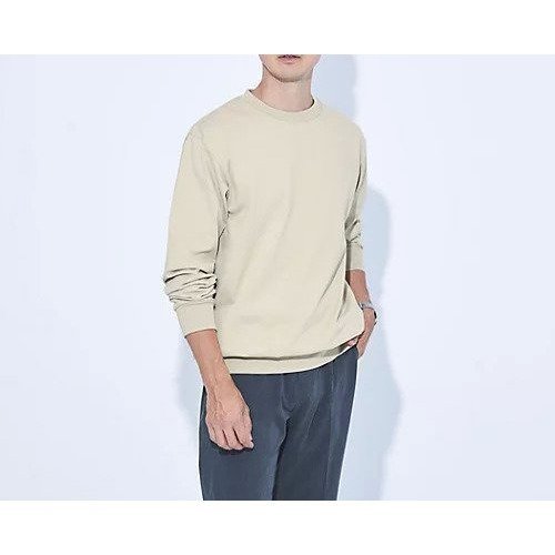 【グリーンレーベルリラクシング/green label relaxing / UNITED ARROWS / MEN】の【WEB限定】JUST fit スウェット ロンT 長袖 カットソー インテリア・キッズ・メンズ・レディースファッション・服の通販 founy(ファニー) 　ファッション　Fashion　メンズファッション　MEN　トップス・カットソー　Tops/Tshirt/Men　ロング / Tシャツ　T-Shirts　インナー　Inner　カットソー　Cut And Sew　ジャケット　Jacket　スウェット　Sweat　スタンダード　Standard　スマート　Smart　長袖　Long Sleeve　ベーシック　Basic　モダン　Modern　おすすめ　Recommend　NATURAL|ID: prp329100004129217 ipo3291000000028217932