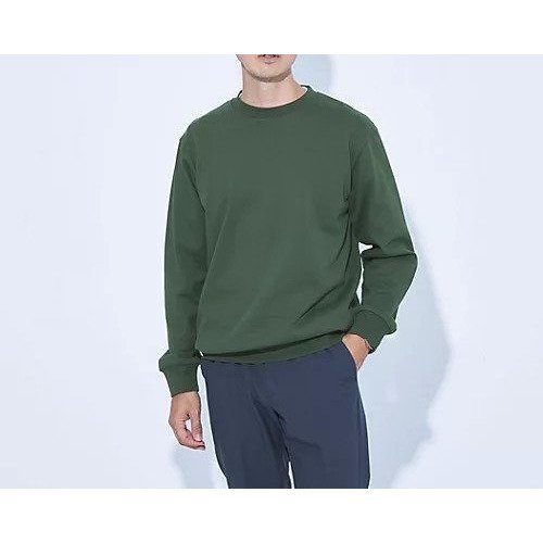 【グリーンレーベルリラクシング/green label relaxing / UNITED ARROWS / MEN】の【WEB限定】JUST fit スウェット ロンT 長袖 カットソー インテリア・キッズ・メンズ・レディースファッション・服の通販 founy(ファニー) 　ファッション　Fashion　メンズファッション　MEN　トップス・カットソー　Tops/Tshirt/Men　ロング / Tシャツ　T-Shirts　インナー　Inner　カットソー　Cut And Sew　ジャケット　Jacket　スウェット　Sweat　スタンダード　Standard　スマート　Smart　長袖　Long Sleeve　ベーシック　Basic　モダン　Modern　おすすめ　Recommend　DK.GREEN|ID: prp329100004129217 ipo3291000000028217933