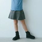 【グリーンレーベルリラクシング/green label relaxing / UNITED ARROWS / KIDS】のTJ 裾タック スカート(ブラックデニム) / キッズ 140cm-160cm MD.GRAY|ID: prp329100004130626 ipo3291000000028245634