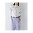 【ヒューマンウーマン/HUMAN WOMAN】のスタンドフリルストライプブラウス 人気、トレンドファッション・服の通販 founy(ファニー) ファッション Fashion レディースファッション Fashion for Women トップス・カットソー Cut & Sew Tops シャツ・ブラウス・オフィスカジュアル Elegant Blouses & Button-Ups おすすめ Recommended / Our Picks インナー Innerwear クラシカル Classical, Vintage-Inspired スウェット / スエット Sweatshirt, Sweatwear スタンダード Standard, Basic スタンド Stand Collar, Upright Stand ストライプ Stripe, Striped Pattern フリル Frill, Ruffle ベーシック Basic, Essential ランダム Random, Irregular thumbnail グレーストライプ2|ID: prp329100004132014 ipo3291000000035238894