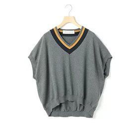 【ミディウミ/MidiUmi】 クリケットVネックベスト人気、トレンドファッション・服の通販 founy(ファニー) ファッション Fashion レディースファッション WOMEN アウター Coat Outerwear トップス・カットソー Tops/Tshirt ベスト/ジレ Gilets/Vests Vネック V-Neck カーディガン Cardigan ベスト Vest ワイド Wide 夏 Summer |ID:prp329100004132017