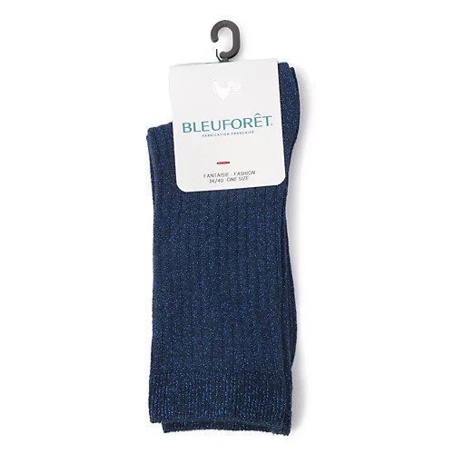 【ブルーフォレ/BLEUFORET】のRIBBED LUREX SOCKS インテリア・キッズ・メンズ・レディースファッション・服の通販 founy(ファニー) 　ファッション　Fashion　レディースファッション　WOMEN　ソックス　Socks　サンダル　Sandals　フィット　Fit　フランス　France　モダン　Modern　人気　Popularity　blue|ID: prp329100004132232 ipo3291000000028268310