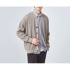 【グリーンレーベルリラクシング/green label relaxing / UNITED ARROWS / MEN】のコットン アゼ Vネック カーディガン BEIGE|ID: prp329100004132325 ipo3291000000028268634