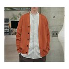 【グリーンレーベルリラクシング/green label relaxing / UNITED ARROWS / MEN】のコットン アゼ Vネック カーディガン ORANGE|ID: prp329100004132325 ipo3291000000028268635