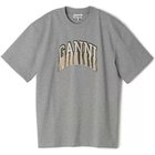 【ガニー/GANNI】のHeavy Cotton Drop Shoulder Fringe T-shirt 人気、トレンドファッション・服の通販 founy(ファニー) ファッション Fashion レディースファッション WOMEN トップス・カットソー Tops/Tshirt シャツ/ブラウス Shirts/Blouses ロング / Tシャツ T-Shirts 2024年 2024 2024-2025秋冬・A/W Aw/Autumn/Winter/Fw/Fall/2024-2025 バランス Balance フリンジ Fringe 洗える Washable thumbnail Paloma Melange|ID: prp329100004134250 ipo3291000000028285695