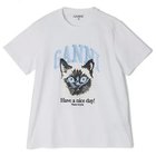 【ガニー/GANNI】のBasic Jersey Cat Relaxed T-shirt Bright White|ID: prp329100004134253 ipo3291000000028285701