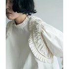 【マージュール/marjour】のSHOULDER PLEATS BLOUSE OFFWHITE|ID: prp329100004134281 ipo3291000000028285929