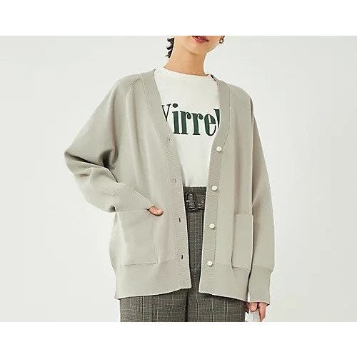 【グリーンレーベル リラクシング / ユナイテッドアローズ/green label relaxing / UNITED ARROWS】のフェイクパール ボタン ソウバリ Vネック カーディガン -ウォッシャブル- インテリア・キッズ・メンズ・レディースファッション・服の通販 founy(ファニー) 　ファッション　Fashion　レディースファッション　WOMEN　トップス・カットソー　Tops/Tshirt　カーディガン　Cardigans　Vネック　V-Neck　ウォッシャブル　Washable　オケージョン　Occasion　春　Spring　秋　Autumn/Fall　カーディガン　Cardigan　ツイード　Tweed　パール　Pearl　ルーズ　Loose　ロング　Long　おすすめ　Recommend　エレガント 上品　Elegant　ビジネス 仕事 通勤　Business　NATURAL|ID: prp329100004134301 ipo3291000000028286064