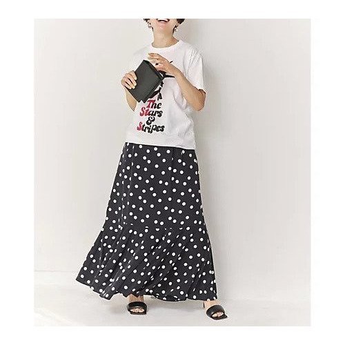 【シンメ/SINME】のドットロングスカート 人気、トレンドファッション・服の通販 founy(ファニー) 　ファッション　Fashion　レディースファッション　Fashion for Women　スカート　Skirts　ロングスカート　Long Skirts / Maxi & Midi Skirts　送料無料　Free Shipping　クラシカル　Classical, Vintage-Inspired　ティアード　Tiered, Tiered Style　ドット　Polka Dot, Dot Pattern　リラックス　Relax, Relaxed Fit　ロング　Long, Long-Length　洗える　Machine Washable　other-3|ID: prp329100004134310 ipo3291000000033342614