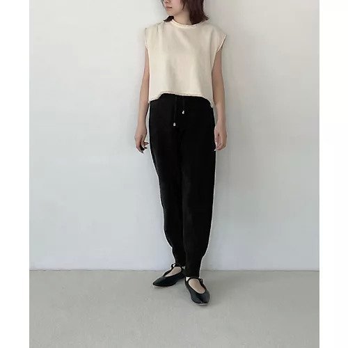 【マージュール/marjour】のKNIT JOGGER PANTS インテリア・キッズ・メンズ・レディースファッション・服の通販 founy(ファニー) 　ファッション　Fashion　レディースファッション　WOMEN　パンツ　Pants　シンプル　Simple　スウェット　Sweat　ストレッチ　Stretch　ワイド　Wide　冬　Winter　BLACK|ID: prp329100004134314 ipo3291000000028286228