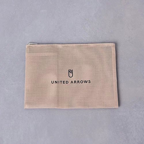 【ユナイテッドアローズ/UNITED ARROWS / GOODS】のロゴ メッシュ フラットポーチ インテリア・キッズ・メンズ・レディースファッション・服の通販 founy(ファニー) https://founy.com/ フラット Flat ポーチ Pouch メッシュ Mesh 人気 Popularity 旅行 Travel |ID: prp329100004134393 ipo3291000000028286860