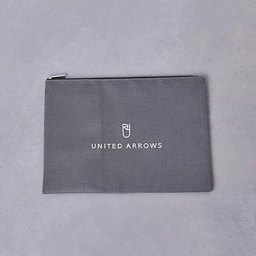 【ユナイテッドアローズ/UNITED ARROWS / GOODS】のロゴ メッシュ フラットポーチ インテリア・キッズ・メンズ・レディースファッション・服の通販 founy(ファニー) 　フラット　Flat　ポーチ　Pouch　メッシュ　Mesh　人気　Popularity　旅行　Travel　MD.GRAY|ID: prp329100004134393 ipo3291000000028286863