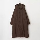 【トゥエルブクローゼット/12closet】の【福田麻琴さんコラボ】【洗える】撥水中綿フーディーコート ダークブラウン|ID: prp329100004134453 ipo3291000000034337982