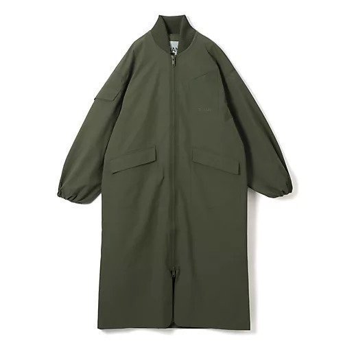 【ガニー/GANNI】のTech Seersucker Oversized Shell Coat インテリア・キッズ・メンズ・レディースファッション・服の通販 founy(ファニー) https://founy.com/ ファッション Fashion レディースファッション WOMEN アウター Coat Outerwear コート Coats 2024年 2024 2024-2025秋冬・A/W Aw/Autumn/Winter/Fw/Fall/2024-2025 インナー Inner フロント Front ベスト Vest 軽量 Lightweight |ID: prp329100004134459 ipo3291000000028287187