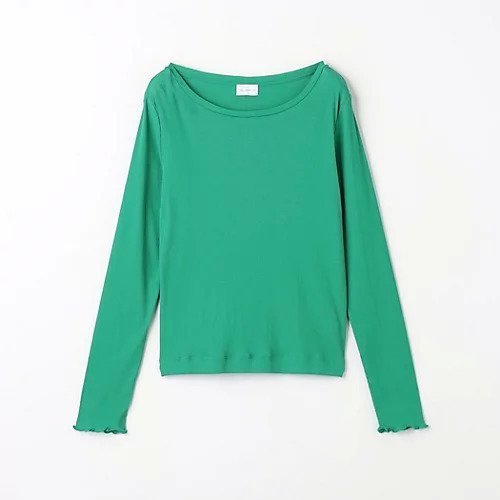 【グリーンレーベル リラクシング / ユナイテッドアローズ/green label relaxing / UNITED ARROWS】のハイツイストリブ クルーネック プルオーバー カットソー 人気、トレンドファッション・服の通販 founy(ファニー) 　ファッション　Fashion　レディースファッション　WOMEN　トップス・カットソー　Tops/Tshirt　プルオーバー　Pullover　カットソー　Cut and Sewn　インナー　Inner　秋　Autumn/Fall　カットソー　Cut And Sew　サロペット　Overalls　ジャンスカ　Janska　スウェット　Sweat　ツイスト　Twist　デコルテ　Decolletage　ベーシック　Basic　冬　Winter　おすすめ　Recommend　 other-1|ID: prp329100004135864 ipo3291000000028306506