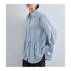 【ビス/VIS】のチュニック丈ティアードブラウス 人気、トレンドファッション・服の通販 founy(ファニー) ファッション Fashion レディースファッション WOMEN トップス・カットソー Tops/Tshirt シャツ/ブラウス Shirts/Blouses 2024年 2024 2024-2025秋冬・A/W Aw/Autumn/Winter/Fw/Fall/2024-2025 A/W・秋冬 Aw・Autumn/Winter・Fw・Fall-Winter おすすめ Recommend ギャザー Gather ダウン Down チュニック Tunic ティアード Tiered デニム Denim トレンド Trend フレア Flare ポケット Pocket ビジネス 仕事 通勤 Business 冬 Winter 切替 Switching 春 Spring 秋 Autumn/Fall thumbnail ブルー系|ID: prp329100004135887 ipo3291000000028306675