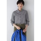 【ヒューマンウーマン/HUMAN WOMAN】のコットンギンガムチェックベーシックシャツ 人気、トレンドファッション・服の通販 founy(ファニー) ファッション Fashion レディースファッション WOMEN トップス・カットソー Tops/Tshirt シャツ/ブラウス Shirts/Blouses おすすめ Recommend インナー Inner ギンガム Gingham チェック Check ベーシック Basic モノトーン Monotone エレガント 上品 Elegant 定番 Standard 羽織 Haori thumbnail ブラックギンガム|ID: prp329100004135903 ipo3291000000028306784