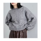 【ビス/VIS】の【WEB/ルミネ店限定】パールボタンニットプルオーバー 人気、トレンドファッション・服の通販 founy(ファニー) ファッション Fashion レディースファッション WOMEN トップス・カットソー Tops/Tshirt ニット Knit Tops プルオーバー Pullover 秋 Autumn/Fall コンパクト Compact ショート Short バランス Balance パール Pearl ベーシック Basic ミニスカート Mini Skirt メタル Metal ロング Long 冬 Winter A/W・秋冬 Aw・Autumn/Winter・Fw・Fall-Winter おすすめ Recommend 2024年 2024 2024-2025秋冬・A/W Aw/Autumn/Winter/Fw/Fall/2024-2025 thumbnail グレー|ID: prp329100004135924 ipo3291000000028306903