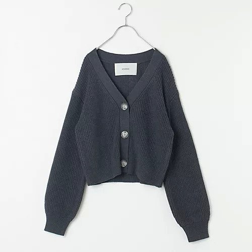 【アダワス/ADAWAS】の【五明祐子さんコラボ】【洗える】SHORT V-NECK CARDIGAN インテリア・キッズ・メンズ・レディースファッション・服の通販 founy(ファニー) https://founy.com/ ファッション Fashion レディースファッション WOMEN トップス・カットソー Tops/Tshirt カーディガン Cardigans Vネック V-Neck アクリル Acrylic カーディガン Cardigan コラボ Collaboration フォルム Form ボトム Bottom 春 Spring 洗える Washable 畦 Ridge |ID: prp329100004135950 ipo3291000000028307001