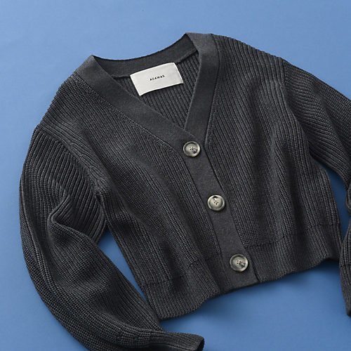 【アダワス/ADAWAS】の【五明祐子さんコラボ】【洗える】SHORT V-NECK CARDIGAN 人気、トレンドファッション・服の通販 founy(ファニー) 　ファッション　Fashion　レディースファッション　Ladies' Fashion Online　トップス・カットソー　Tops/Tshirt　カーディガン　Cardigans　Vネック　V-Neck　アクリル　Acrylic　カーディガン　Cardigan　コラボ　Collaboration　フォルム　Form　ボトム　Bottom　春　Spring　洗える　Washable　畦　Ridge　other-2|ID: prp329100004135950 ipo3291000000031873872