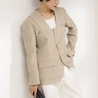 【リエミラー/Rie Miller】の《セットアップ対応》ウォッシャブルビスチェ 人気、トレンドファッション・服の通販 founy(ファニー) ファッション Fashion レディースファッション WOMEN トップス・カットソー Tops/Tshirt ビスチェ Bustier 2024年 2024 2024春夏・S/S Ss,Spring/Summer,2024 おすすめ Recommend ジャケット Jacket スーツ Suit セットアップ Set Up ベスト Vest マニッシュ Mannish メンズ Mens ラップ Wrap thumbnail ベージュ|ID: prp329100004136033 ipo3291000000028307269