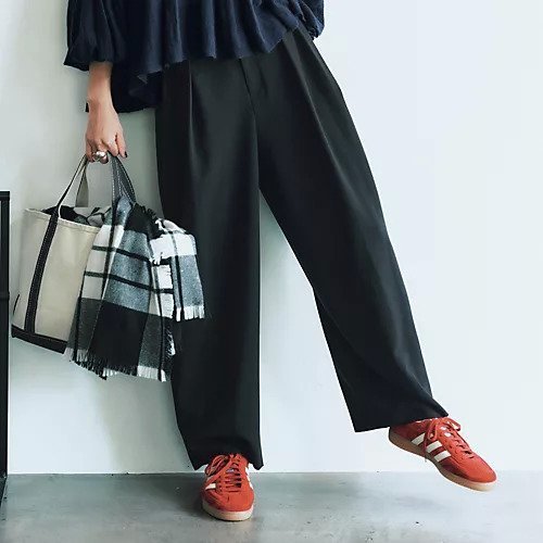 【カレンソロジー/Curensology】の【五明祐子さんコラボ】【洗える】ダブルクロスツータックパンツ 人気、トレンドファッション・服の通販 founy(ファニー) ファッション Fashion レディースファッション Fashion for Women パンツ Pants & Trousers コラボ Collaboration, Collab 別注 Limited Edition, Custom Order 洗える Machine Washable A/W・秋冬 Autumn/Winter other-3|ID: prp329100004136062 ipo3291000000034092344