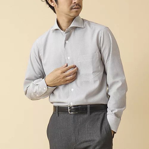 【ノーリーズ グッドマン/NOLLEY'S goodman / MEN】のスマートテック イージーアイロン ワイドカラードレスシャツ 人気、トレンドファッション・服の通販 founy(ファニー) 　ファッション　Fashion　メンズファッション　MEN　スマート　Smart　スーツ　Suit　ドレス　Dress　ビジネス 仕事 通勤　Business　ワイド　Wide　吸水　Water Absorption　定番　Standard　 other-1|ID: prp329100004136574 ipo3291000000028703865