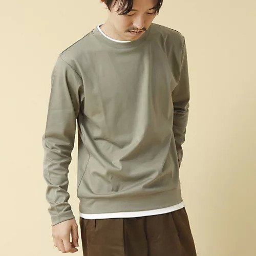 【ノーリーズ グッドマン/NOLLEY'S goodman / MEN】の《ビジカジ対応》フェイクレイヤード ハイゲージスムース 長袖Tシャツ 24AW インテリア・キッズ・メンズ・レディースファッション・服の通販 founy(ファニー) https://founy.com/ ファッション Fashion メンズファッション MEN 2024年 2024 2024-2025秋冬・A/W Aw/Autumn/Winter/Fw/Fall/2024-2025 インナー Inner ジャケット Jacket ベーシック Basic ボックス Box エレガント 上品 Elegant 長袖 Long Sleeve |ID: prp329100004136578 ipo3291000000028318330