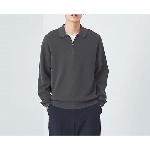 【グリーンレーベルリラクシング/green label relaxing / UNITED ARROWS / MEN】のクリア コットン アゼ ハーフジップ ポロ ニット インテリア・キッズ・メンズ・レディースファッション・服の通販 founy(ファニー) https://founy.com/ ファッション Fashion メンズファッション MEN インナー Inner コンパクト Compact フロント Front ベーシック Basic ポロシャツ Polo Shirt おすすめ Recommend エレガント 上品 Elegant |ID: prp329100004136579 ipo3291000000028318378