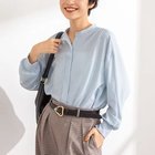 【ノーリーズ/NOLLEY'S】のライトジョーゼットスタンド羽織ブラウス 人気、トレンドファッション・服の通販 founy(ファニー) ファッション Fashion レディースファッション WOMEN トップス・カットソー Tops/Tshirt シャツ/ブラウス Shirts/Blouses 2024年 2024 2024-2025秋冬・A/W Aw/Autumn/Winter/Fw/Fall/2024-2025 おすすめ Recommend インナー Inner ジョーゼット Georgette ストレッチ Stretch リラックス Relax 羽織 Haori ビジネス 仕事 通勤 Business thumbnail サックス|ID: prp329100004137413 ipo3291000000028329703