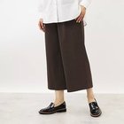 【リフレクト/Reflect】の【E‐QUALITY/手洗い可/定番/人気アイテム!】ベーシックワイドクロップドパンツ 人気、トレンドファッション・服の通販 founy(ファニー) ファッション Fashion レディースファッション WOMEN パンツ Pants コンパクト Compact ストレッチ Stretch スマート Smart ポケット Pocket 人気 Popularity 定番 Standard thumbnail ブラウン|ID: prp329100004137443 ipo3291000000028330000