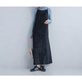 【グリーンレーベル リラクシング / ユナイテッドアローズ/green label relaxing / UNITED ARROWS】の【別注】ベロア キャミソールワンピース 人気、トレンドファッション・服の通販 founy(ファニー) ファッション Fashion レディースファッション WOMEN ワンピース Dress おすすめ Recommend インナー Inner カットソー Cut And Sew カーディガン Cardigan キャミソール Camisole キャミワンピース Cami Dress ダウン Down チュール Tulle トレンド Trend フェミニン Feminine フロント Front ベロア Velor 人気 Popularity 冬 Winter 別注 Special Order 秋 Autumn/Fall |ID:prp329100004137446