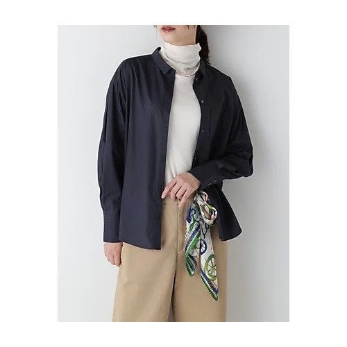 【ヒューマンウーマン/HUMAN WOMAN】の200/2ブロードブラウス インテリア・キッズ・メンズ・レディースファッション・服の通販 founy(ファニー) https://founy.com/ ファッション Fashion レディースファッション Fashion for Women トップス・カットソー Cut & Sew Tops シャツ・ブラウス・オフィスカジュアル Elegant Blouses & Button-Ups おすすめ Recommended / Our Picks インナー Innerwear カフス Cuff Design スウェット / スエット Sweatshirt, Sweatwear ブロード Broadcloth, Fine Cotton ポケット Pocket, Pocket Detail マニッシュ Mannish, Boyish エレガント 上品 Elegant 無地 Plain, Solid Color 羽織 Haori, Light Jacket |ID: prp329100004140502 ipo3291000000034583882