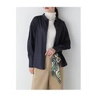 【ヒューマンウーマン/HUMAN WOMAN】の200/2ブロードブラウス ネイビー|ID: prp329100004140502 ipo3291000000034583884