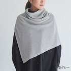 【ドレスハーセルフ/DRESS HERSELF】のニットケープ/シルクカシミヤ 人気、トレンドファッション・服の通販 founy(ファニー) ファッション Fashion レディースファッション WOMEN トップス・カットソー Tops/Tshirt ニット Knit Tops A/W・秋冬 Aw・Autumn/Winter・Fw・Fall-Winter とろみ Thickness アシンメトリー Asymmetry カシミヤ Cashmere シルク Silk ストール Stall スリット Slit ドレープ Drape ハイネック High Neck 冬 Winter thumbnail 杢グレー|ID: prp329100004140508 ipo3291000000028404353