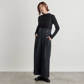 【グローブ/grove】の2WAYショルダーストラップワイドパンツ 人気、トレンドファッション・服の通販 founy(ファニー) ファッション Fashion レディースファッション WOMEN パンツ Pants インナー Inner カーディガン Cardigan シンプル Simple ストライプ Stripe スニーカー Sneakers スマート Smart スーツ Suit デスク Desk トレンド Trend ヘリンボン Herringbone ポケット Pocket マニッシュ Mannish メンズ Mens ラップ Wrap ワイド Wide ワーク Work おすすめ Recommend 2024年 2024 2024-2025秋冬・A/W Aw/Autumn/Winter/Fw/Fall/2024-2025 |ID:prp329100004140522