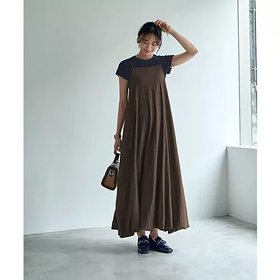 【スタイルデリ/STYLE DELI】 【LUXE】クロスキャミバルーンワンピース人気、トレンドファッション・服の通販 founy(ファニー) ファッション Fashion レディースファッション WOMEN ワンピース Dress カットソー Cut And Sew 軽量 Lightweight スリット Slit タンク Tank タートル Turtle チューブ Tube 長袖 Long Sleeve バルーン Balloon ポケット Pocket 半袖 Short Sleeve ラップ Wrap リゾート Resort ループ Loop 冬 Winter 夏 Summer |ID:prp329100004140534