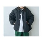 【グリーンレーベルリラクシング/green label relaxing / UNITED ARROWS / KIDS】の【別注】コーデュロイ パファージャケット / キッズ 100cm-130cm BLACK|ID:prp329100004141538