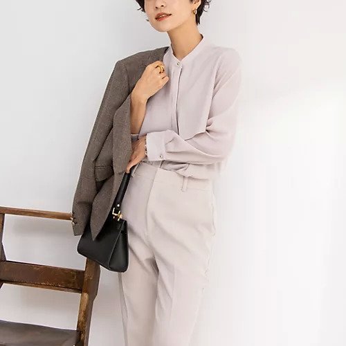 【ノーリーズソフィー/NOLLEY'S sophi】のストレッチサテンケープ風ブラウス 人気、トレンドファッション・服の通販 founy(ファニー) 　ファッション　Fashion　レディースファッション　WOMEN　トップス・カットソー　Tops/Tshirt　シャツ/ブラウス　Shirts/Blouses　2024年　2024　2024-2025秋冬・A/W　Aw/Autumn/Winter/Fw/Fall/2024-2025　オケージョン　Occasion　サテン　Satin　ジャケット　Jacket　ストレッチ　Stretch　ビジネス 仕事 通勤　Business　 other-1|ID: prp329100004142657 ipo3291000000028957727