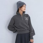 【グリーンレーベル リラクシング / ユナイテッドアローズ/green label relaxing / UNITED ARROWS】のロゴ ハーフジップ スウェット プルオーバー 人気、トレンドファッション・服の通販 founy(ファニー) ファッション Fashion レディースファッション WOMEN トップス・カットソー Tops/Tshirt パーカ Sweats プルオーバー Pullover スウェット Sweat おすすめ Recommend コンパクト Compact ジップ Zip スウェット Sweat スマート Smart トレンド Trend トレーナー Trainer フェミニン Feminine ボトム Bottom ロング Long 冬 Winter 秋 Autumn/Fall thumbnail DK.GRAY|ID: prp329100004142693 ipo3291000000028446496