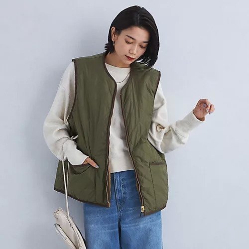 【グリーンレーベル リラクシング / ユナイテッドアローズ/green label relaxing / UNITED ARROWS】の【別注】キルティング フェイクファー リバーシブル ベスト インテリア・キッズ・メンズ・レディースファッション・服の通販 founy(ファニー) https://founy.com/ ファッション Fashion レディースファッション WOMEN アウター Coat Outerwear トップス・カットソー Tops/Tshirt ベスト/ジレ Gilets/Vests アウトドア Outdoor 秋 Autumn/Fall キルティング Quilting シンプル Simple 人気 Popularity フェイクファー Faux Fur ベスト Vest 別注 Special Order リバーシブル Reversible 冬 Winter |ID: prp329100004142697 ipo3291000000028446513