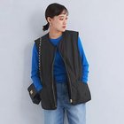 【グリーンレーベル リラクシング / ユナイテッドアローズ/green label relaxing / UNITED ARROWS】の【別注】キルティング フェイクファー リバーシブル ベスト BLACK|ID:prp329100004142697