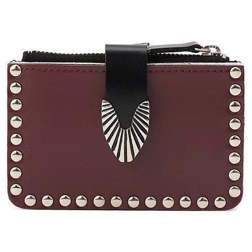 【トーガ トゥ/TOGA TOO】のLeather wallet studs small インテリア・キッズ・メンズ・レディースファッション・服の通販 founy(ファニー) 　ファッション　Fashion　レディースファッション　WOMEN　2024年　2024　2024-2025秋冬・A/W　Aw/Autumn/Winter/Fw/Fall/2024-2025　おすすめ　Recommend　ウエスタン　Western　コイン　Coin　D.RED|ID: prp329100004142794 ipo3291000000028447300