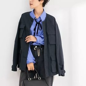 【リエミラー/Rie Miller】 ミリタリージャケット人気、トレンドファッション・服の通販 founy(ファニー) ファッション Fashion レディースファッション WOMEN アウター Coat Outerwear ジャケット Jackets 2024年 2024 2024-2025秋冬・A/W Aw/Autumn/Winter/Fw/Fall/2024-2025 おすすめ Recommend ジャケット Jacket ポケット Pocket ミリタリー Military |ID:prp329100004142813