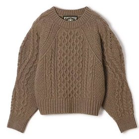 【フォトコピュー/PHOTOCOPIEU】 ARAN DIAMONDE SHAPED SLEEVE SWEATER人気、トレンドファッション・服の通販 founy(ファニー) ファッション Fashion レディースファッション WOMEN トップス・カットソー Tops/Tshirt パーカ Sweats スウェット Sweat 2024年 2024 2024-2025秋冬・A/W Aw/Autumn/Winter/Fw/Fall/2024-2025 シェイプ Shape シンプル Simple スリーブ Sleeve |ID:prp329100004144228