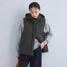 【グリーンレーベル リラクシング / ユナイテッドアローズ/green label relaxing / UNITED ARROWS】の2WAY ダウン ベスト 人気、トレンドファッション・服の通販 founy(ファニー) ファッション Fashion レディースファッション WOMEN アウター Coat Outerwear トップス・カットソー Tops/Tshirt ベスト/ジレ Gilets/Vests なめらか Smooth ダウン Down ドローコード Draw Cord ベスト Vest 冬 Winter 秋 Autumn/Fall |ID:prp329100004144237