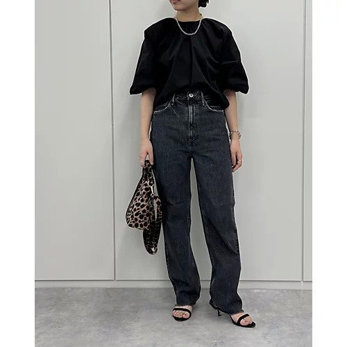 【アッパー ハイツ/upper hights】の【Marisol別注】THE COUSIN ブラックデニム 人気、トレンドファッション・服の通販 founy(ファニー) 　ファッション　Fashion　レディースファッション　WOMEN　クール　Cool　シューズ　Shoes　ストレート　Straight　デニム　Denim　トレンド　Trend　ハイライズ　High Rise　バランス　Balance　フィット　Fit　フラット　Flat　フリンジ　Fringe　ワイド　Wide　別注　Special Order　定番　Standard　洗える　Washable　other-2|ID: prp329100004144269 ipo3291000000031888997