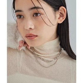 【ビス/VIS】 チェーンXライトストーンネックレス人気、トレンドファッション・服の通販 founy(ファニー) ファッション Fashion レディースファッション WOMEN ジュエリー Jewelry ネックレス Necklaces 2024年 2024 2024-2025秋冬・A/W Aw/Autumn/Winter/Fw/Fall/2024-2025 A/W・秋冬 Aw・Autumn/Winter・Fw・Fall-Winter おすすめ Recommend シルバー Silver チェーン Chain ネックレス Necklace エレガント 上品 Elegant |ID:prp329100004144359