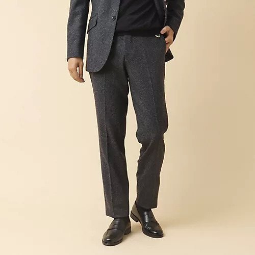 【ノーリーズ グッドマン/NOLLEY'S goodman / MEN】の《セットアップ/ビジカジ対応》JAPAN TWEED PT ツイードスラックスパンツ 24AW インテリア・キッズ・メンズ・レディースファッション・服の通販 founy(ファニー) 　ファッション　Fashion　メンズファッション　MEN　ボトムス　Bottoms/Men　シンプル　Simple　ジャケット　Jacket　ストレッチ　Stretch　スラックス　Slacks　セットアップ　Set Up　ツイル　Twill　ツイード　Tweed　ドレス　Dress　プリーツ　Pleats　A/W・秋冬　Aw・Autumn/Winter・Fw・Fall-Winter　おすすめ　Recommend　2024年　2024　ビジネス 仕事 通勤　Business　2024-2025秋冬・A/W　Aw/Autumn/Winter/Fw/Fall/2024-2025　ネイビー|ID: prp329100004144543 ipo3291000000028466174