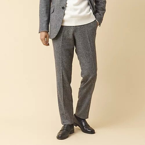 【ノーリーズ グッドマン/NOLLEY'S goodman / MEN】の《セットアップ/ビジカジ対応》JAPAN TWEED PT ツイードスラックスパンツ 24AW インテリア・キッズ・メンズ・レディースファッション・服の通販 founy(ファニー) 　ファッション　Fashion　メンズファッション　MEN　ボトムス　Bottoms/Men　シンプル　Simple　ジャケット　Jacket　ストレッチ　Stretch　スラックス　Slacks　セットアップ　Set Up　ツイル　Twill　ツイード　Tweed　ドレス　Dress　プリーツ　Pleats　A/W・秋冬　Aw・Autumn/Winter・Fw・Fall-Winter　おすすめ　Recommend　2024年　2024　ビジネス 仕事 通勤　Business　2024-2025秋冬・A/W　Aw/Autumn/Winter/Fw/Fall/2024-2025　ミディアムグレー|ID: prp329100004144543 ipo3291000000028466176